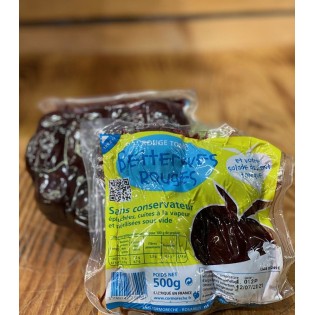 Betterave cuite sous vide