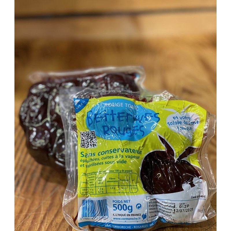 Betterave cuite sous vide